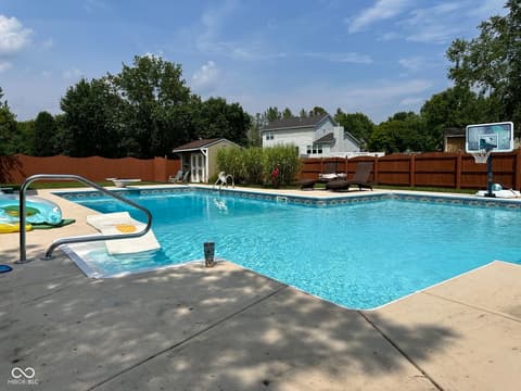 Pool at 721 Creston Point Circle, Indianapolis, IN