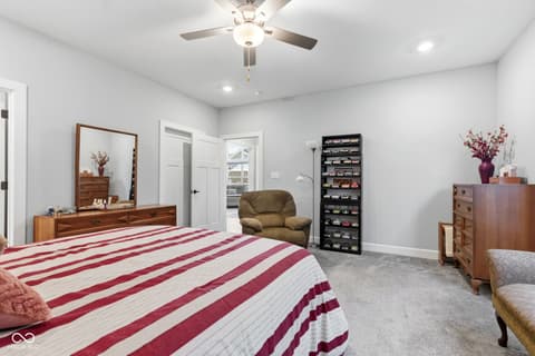 Bedroom at 4423 W Preserve Pass, New Palestine, IN