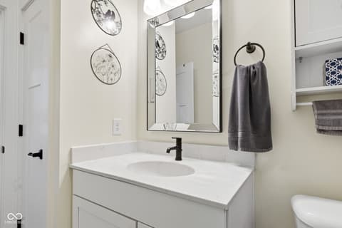 Bathroom at 4423 W Preserve Pass, New Palestine, IN