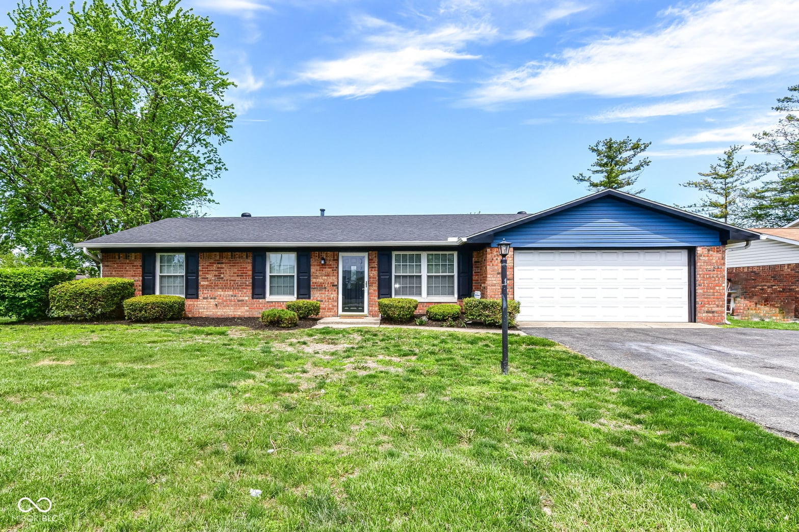 Front exterior at 9408 E 25th Street, Indianapolis, IN