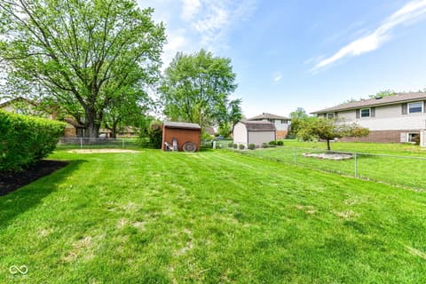 Yard at 9408 E 25th Street, Indianapolis, IN