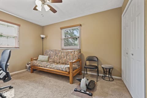Home office at 4078 W Fairview Road, Greenwood, IN