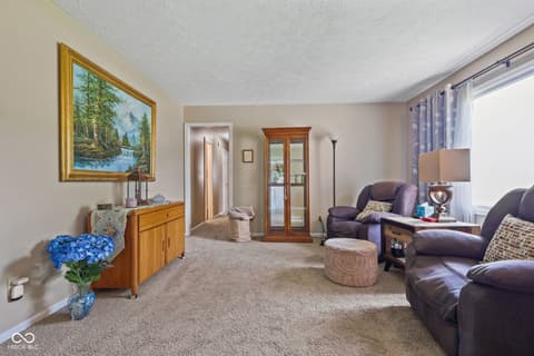 Living room at 4078 W Fairview Road, Greenwood, IN