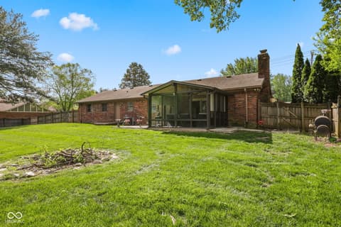Backyard at 4078 W Fairview Road, Greenwood, IN