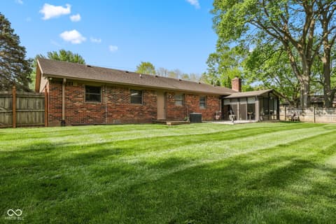 Backyard at 4078 W Fairview Road, Greenwood, IN