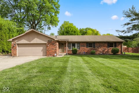 Front exterior at 4078 W Fairview Road, Greenwood, IN