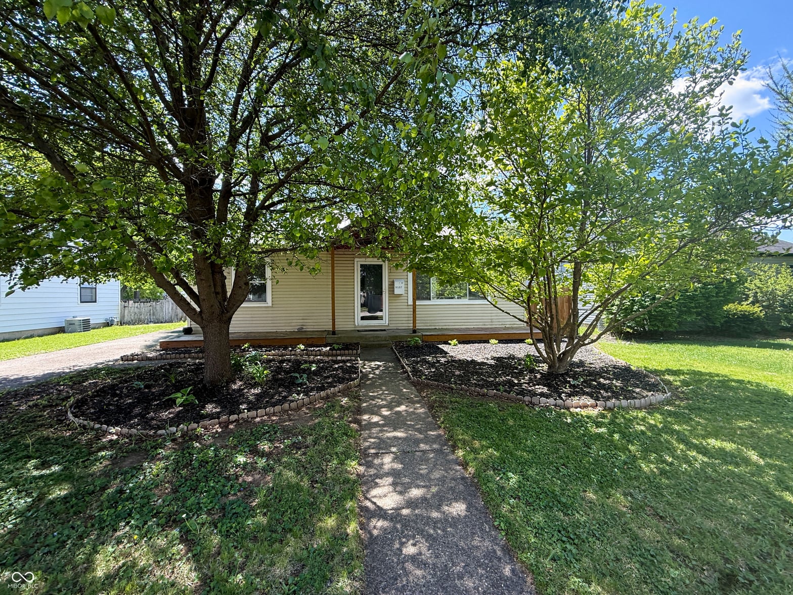 Front exterior at 5137 Ford Street, Speedway, IN