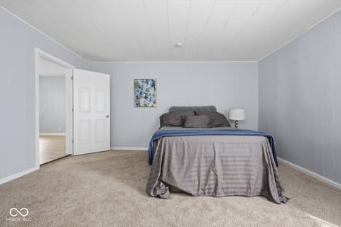 Bedroom at 10941 N County Road 1050 E, Hope, IN
