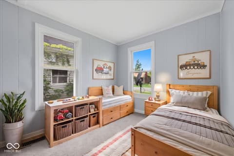 Bedroom at 10941 N County Road 1050 E, Hope, IN