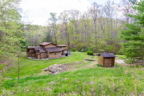 Yard at 6191 Possum Trot Road, Unionville, IN