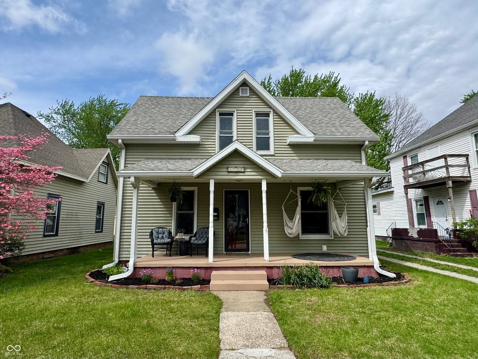 Front exterior at 1106 W Main Street, Crawfordsville, IN
