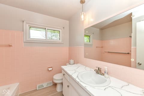 Bathroom at 3629 Tulip Street, Anderson, IN