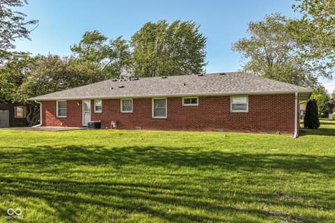 Backyard at 3629 Tulip Street, Anderson, IN
