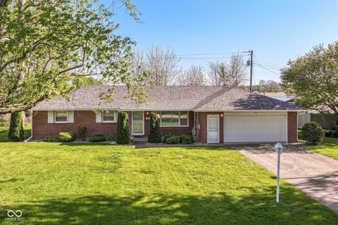 Front exterior at 3629 Tulip Street, Anderson, IN