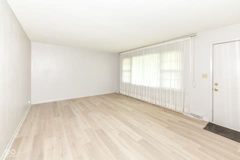 Living room at 3629 Tulip Street, Anderson, IN