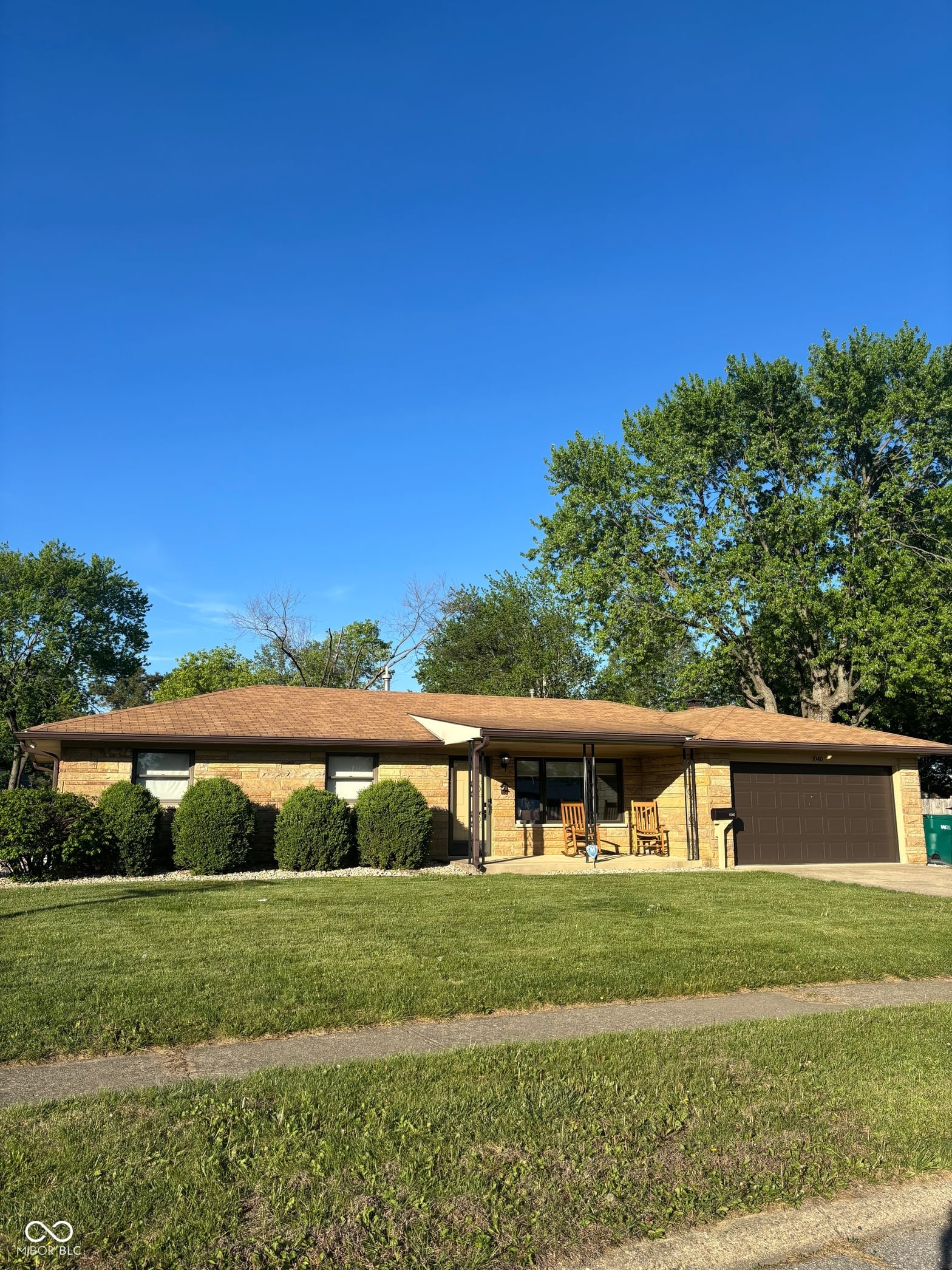 Front exterior at 1040 White Avenue, Brownsburg, IN