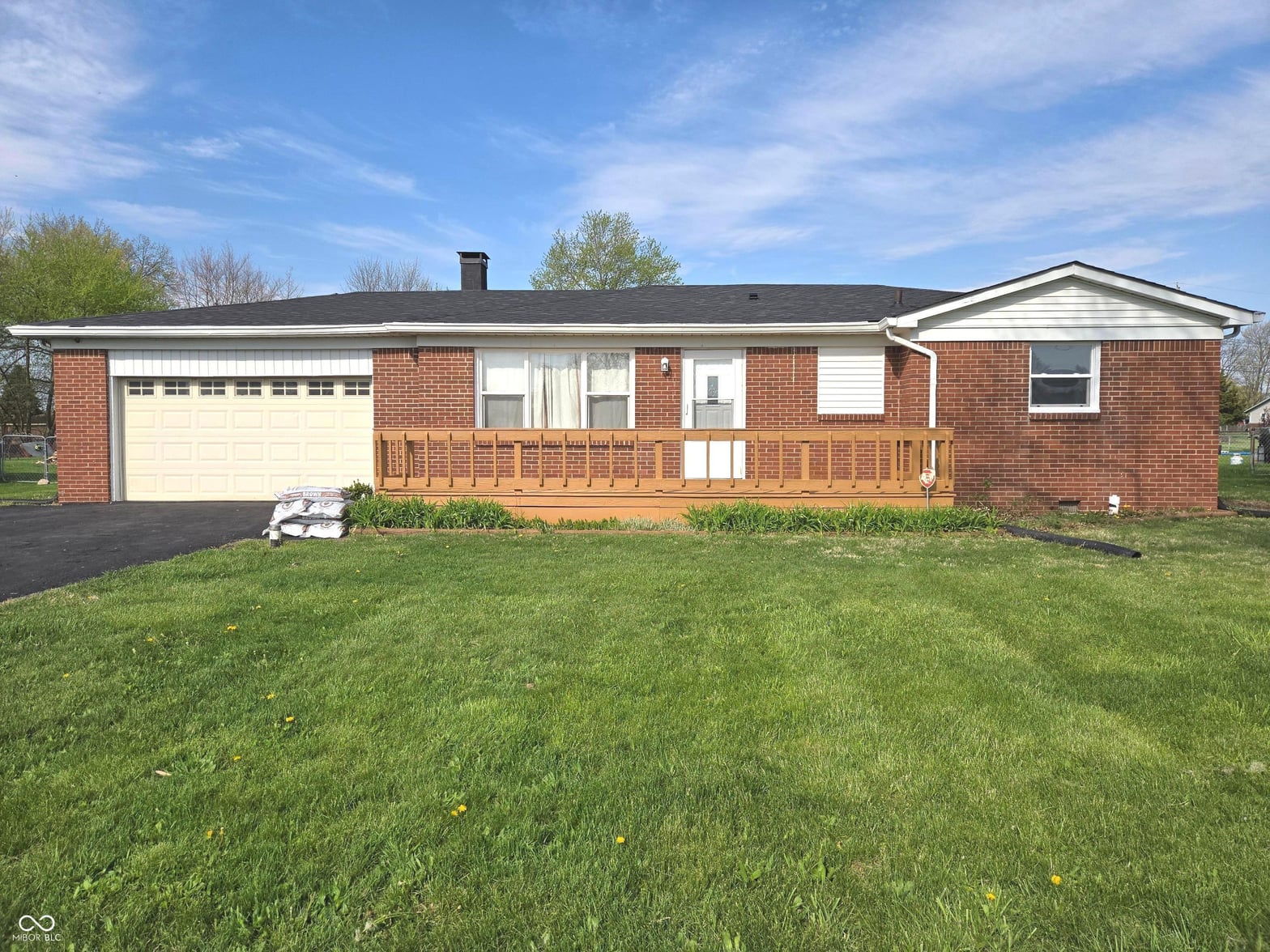 Front exterior at 3528 Horner Drive, Indianapolis, IN