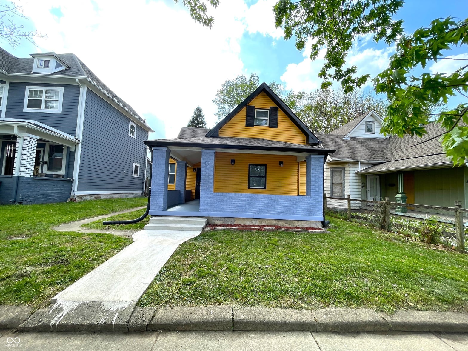 Front exterior at 26 N Holmes Avenue, Indianapolis, IN