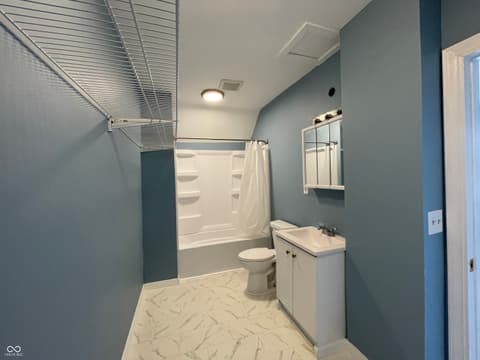 Primary bathroom at 26 N Holmes Avenue, Indianapolis, IN