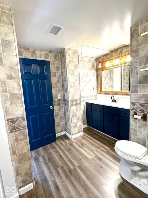 Bathroom at 5725 Greenfield Avenue, Indianapolis, IN