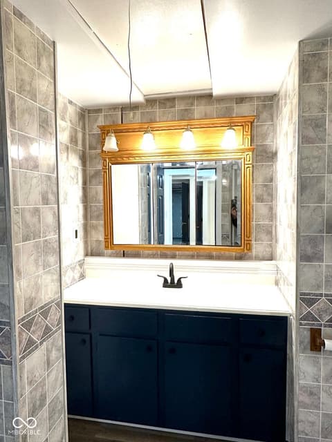 Bathroom at 5725 Greenfield Avenue, Indianapolis, IN