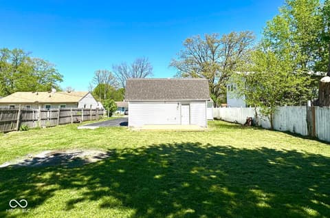 Yard at 5725 Greenfield Avenue, Indianapolis, IN