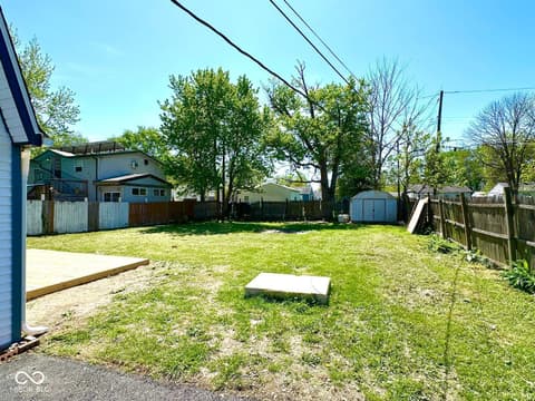 Yard at 5725 Greenfield Avenue, Indianapolis, IN