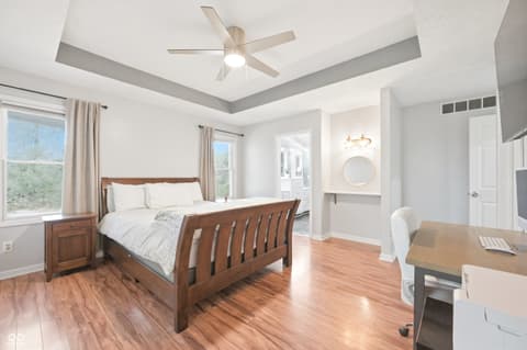 Primary bedroom at 268 Lincoln Hill, Coatesville, IN