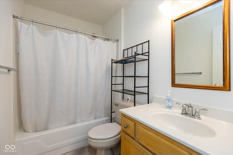 Bathroom at 8120 Glenwillow Lane, Indianapolis, IN