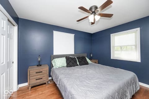 Bedroom at 5469 W Village Drive, New Palestine, IN