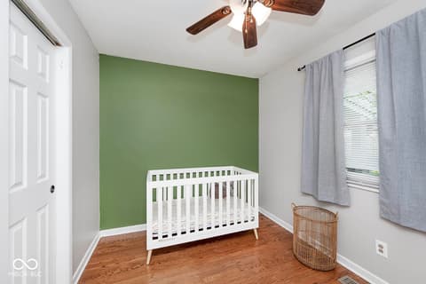 Bedroom at 5469 W Village Drive, New Palestine, IN