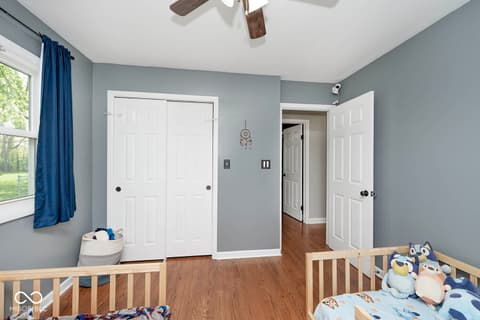 Bedroom at 5469 W Village Drive, New Palestine, IN