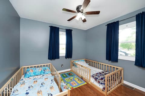 Bedroom at 5469 W Village Drive, New Palestine, IN