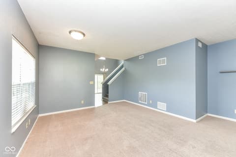 Living room at 5880 Gadsen Drive, Plainfield, IN