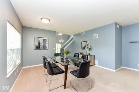 Dining room at 5880 Gadsen Drive, Plainfield, IN