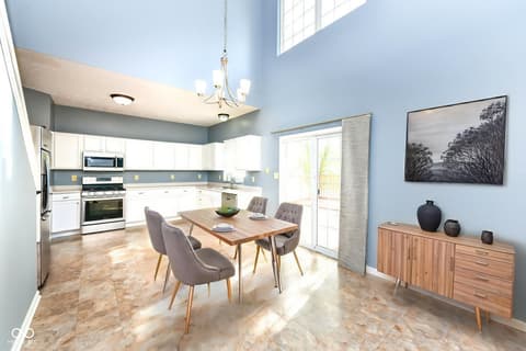 Dining room at 5880 Gadsen Drive, Plainfield, IN