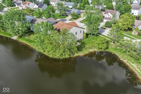 Aerial view at 5880 Gadsen Drive, Plainfield, IN