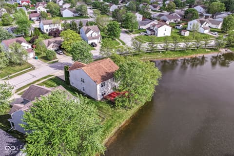Aerial view at 5880 Gadsen Drive, Plainfield, IN