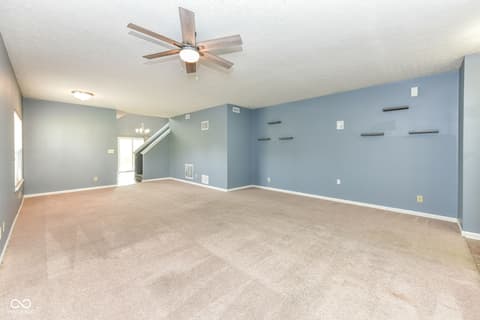 Living room at 5880 Gadsen Drive, Plainfield, IN