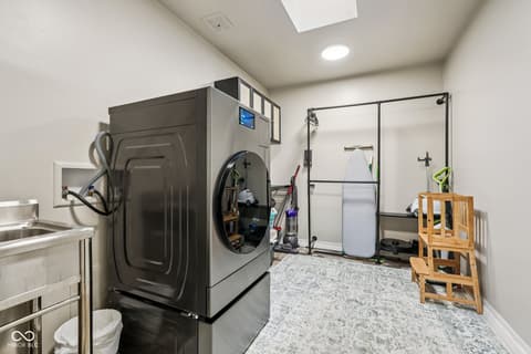 Laundry room at 6164 Afton Crest, Indianapolis, IN
