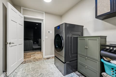 Laundry room at 6164 Afton Crest, Indianapolis, IN