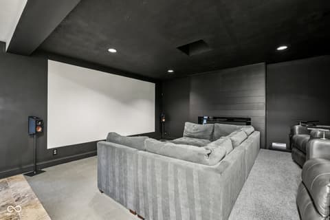 Media Room — 6164 Afton Crest, Indianapolis, IN