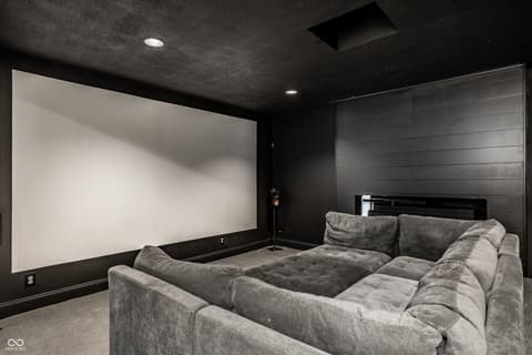 Media Room — 6164 Afton Crest, Indianapolis, IN