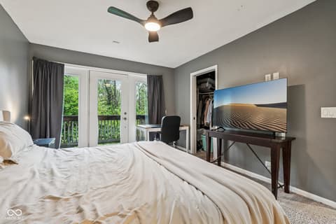 Bedroom at 6164 Afton Crest, Indianapolis, IN