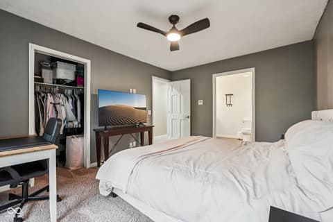 Bedroom at 6164 Afton Crest, Indianapolis, IN