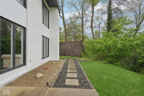 Yard at 6164 Afton Crest, Indianapolis, IN