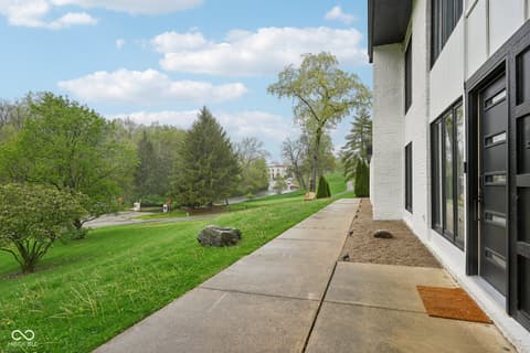 Yard at 6164 Afton Crest, Indianapolis, IN