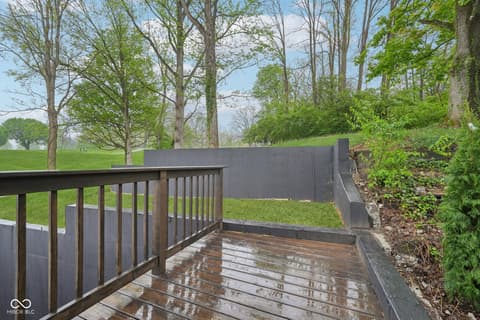 Outdoor living area at 6164 Afton Crest, Indianapolis, IN