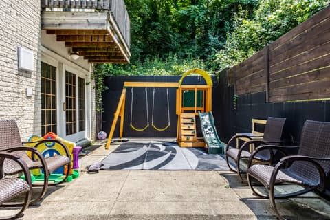 Outdoor living area at 6164 Afton Crest, Indianapolis, IN