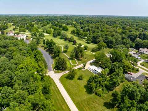 Aerial view at 6164 Afton Crest, Indianapolis, IN